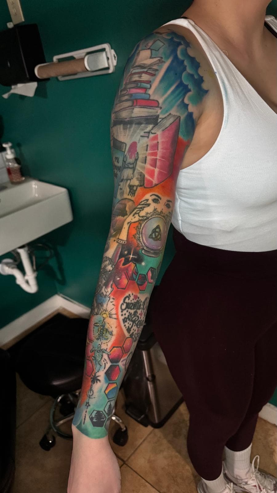 Realism in Color tattoo by Chino Elvis at Inked City Tattoos, Trenton NJ