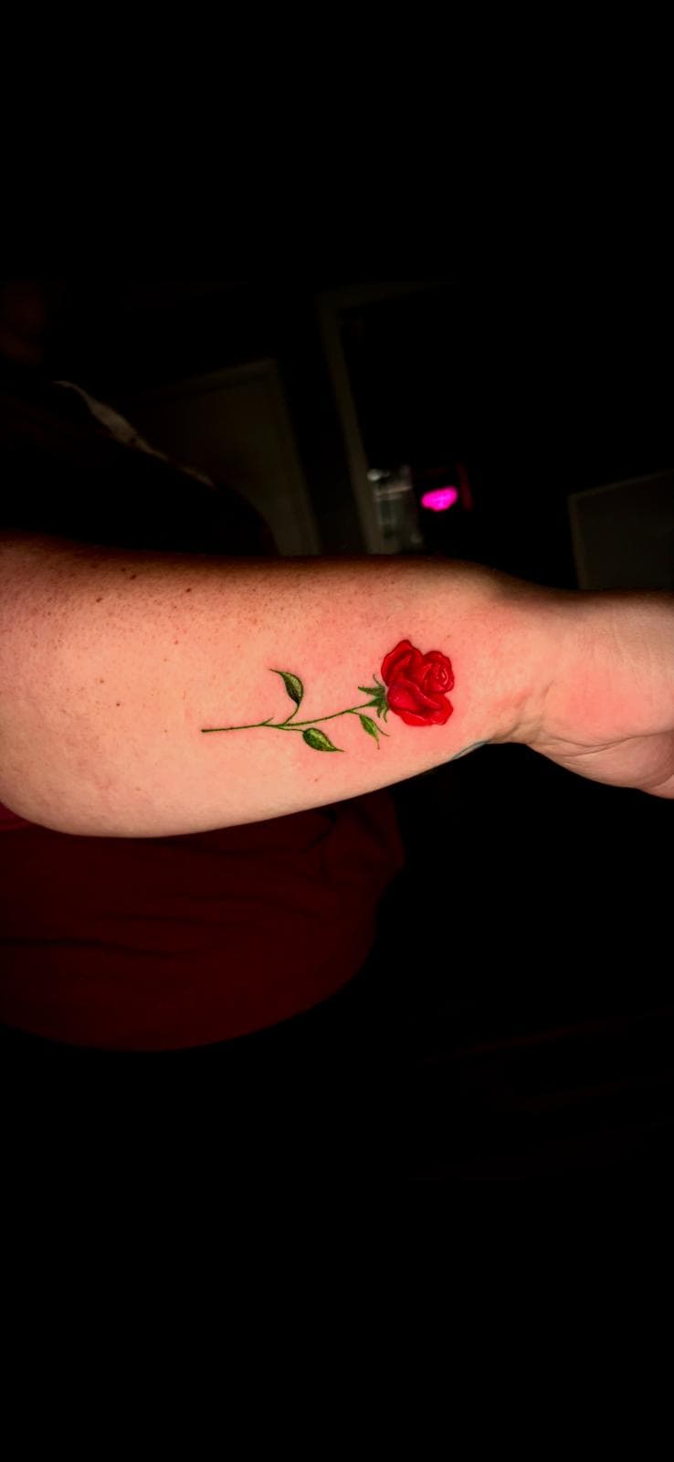 Fine Line tattoo by Stephany at Inked City Tattoos, Trenton NJ