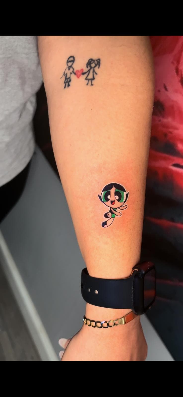 Blackwork tattoo by Stephany at Inked City Tattoos, Trenton NJ