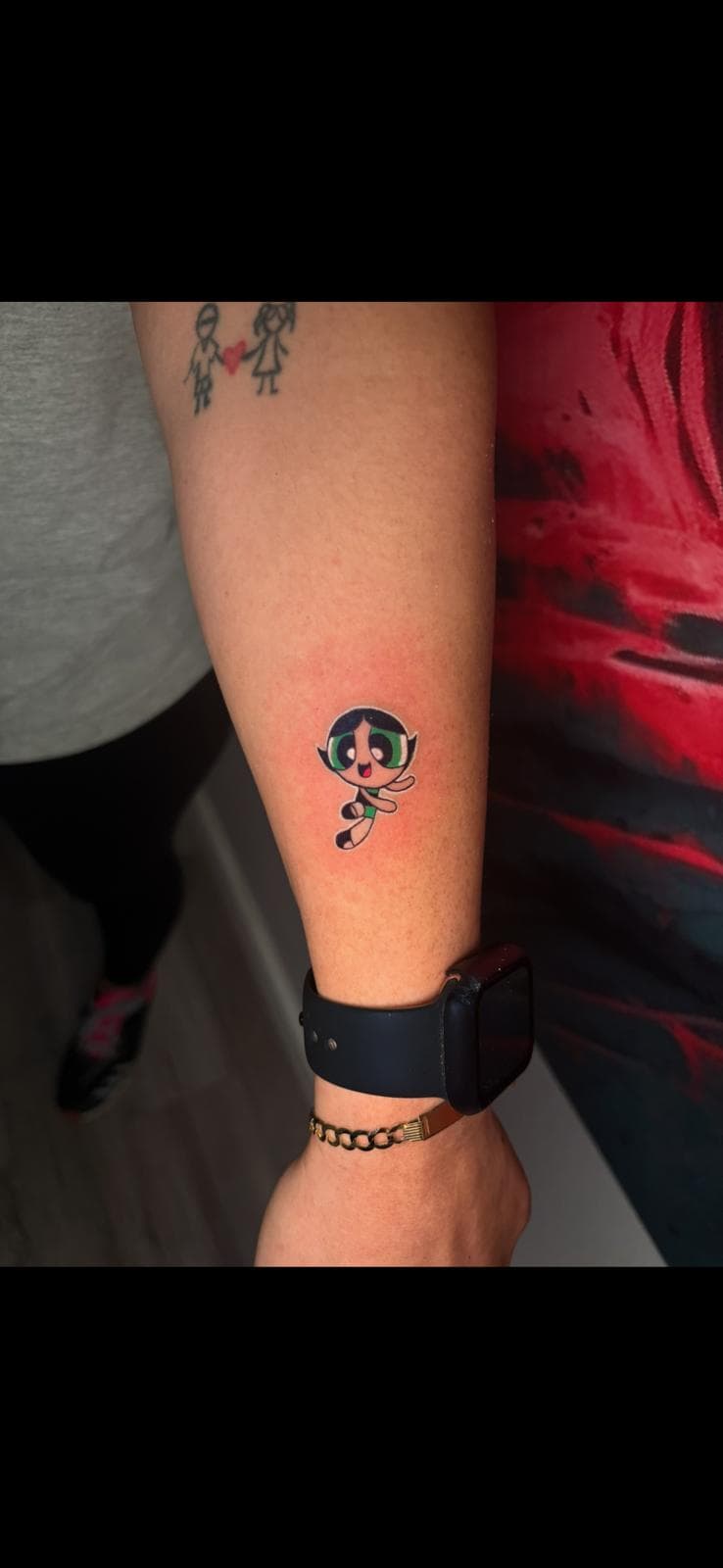 Illustrative tattoo by Stephany at Inked City Tattoos, Trenton NJ
